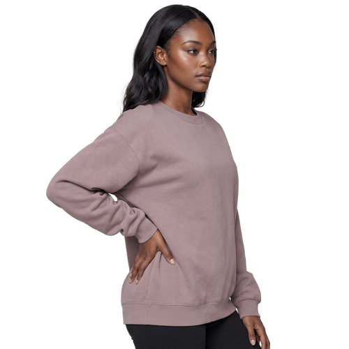 2-Pack Women's Oversized Crewneck Pullover Sweatshirt Top