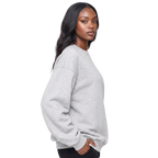 2-Pack Women's Oversized Crewneck Pullover Sweatshirt Top