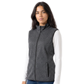 Women’s Sweater Fleece Vest with Pockets