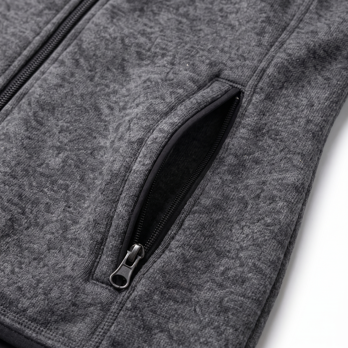 Women’s Sweater Fleece Vest with Pockets