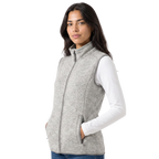 Women’s Sweater Fleece Vest with Pockets