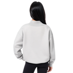 Women's Oversized Mock Neck Pullover Sweatshirt Top