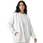 Women’s Oversized Open-Front Sweatshirt Cardigan