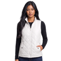 Women's Quilted Sleeveless Puffer Vest with Stand Collar