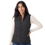 Women’s Quilted Stand-Collar Zip-Up Puffer Vest