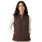 Women’s Quilted Stand-Collar Zip-Up Puffer Vest