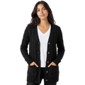 Women’s Cable-Knit Button-Front Long Cardigan Sweater