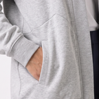 Women’s Oversized Open-Front Sweatshirt Cardigan