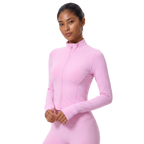 Women’s Sculpted Zip-Front Running Jacket & Active Top
