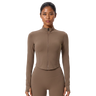 Women’s Sculpted Zip-Front Running Jacket & Active Top